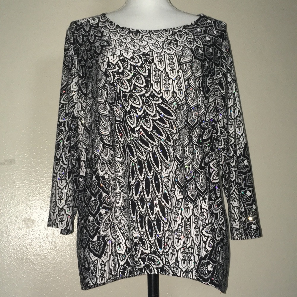 Women’s JM Collection Iridescent Blouse